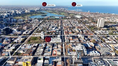 87 York St, South Melbourne for lease Aerial- Image 1 of 8