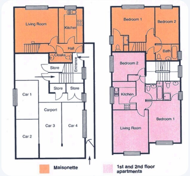 Wharfdale Rd, Bournemouth à vendre - Plan d’étage - Image 2 de 2