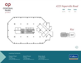 3333 Warrenville Rd, Lisle, IL for lease Floor Plan- Image 1 of 2