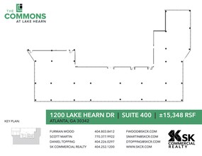 1150 Lake Hearn Dr NE, Atlanta, GA à louer Plan de site- Image 1 de 1