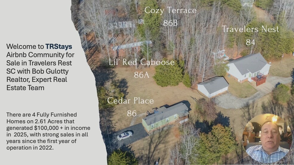 84-86 Benson Rd, Travelers Rest, SC à vendre - Vidéo sur l’inscription commerciale - Image 2 de 99