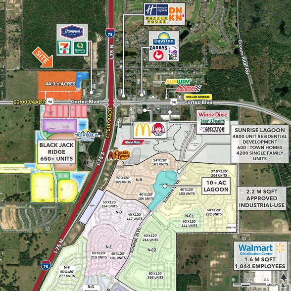 INTERSTATE 75 & CORTEZ BOULEVARD, Brooksville, FL à louer - Photo du bâtiment - Image 2 de 2