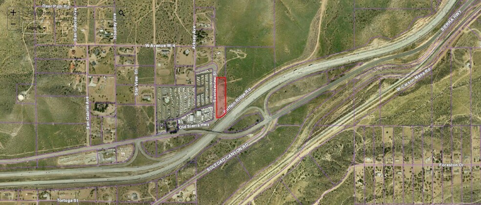 Old Sierra Hwy, Acton, CA à vendre - Aérien - Image 3 de 6