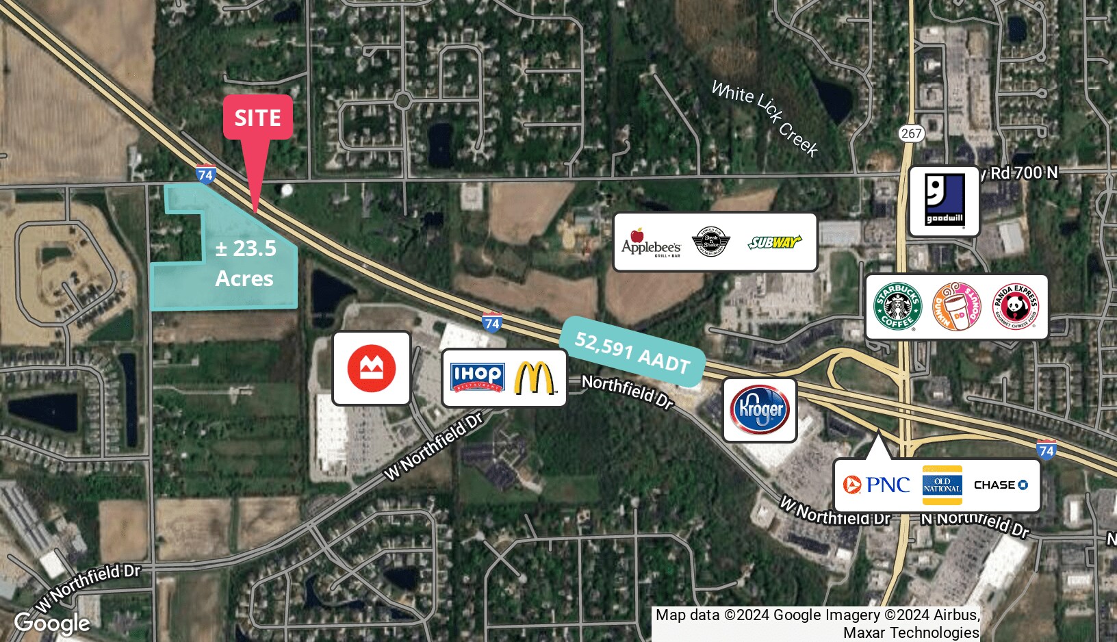 0 County Road 625 E., Brownsburg, IN à vendre Photo du bâtiment- Image 1 de 3