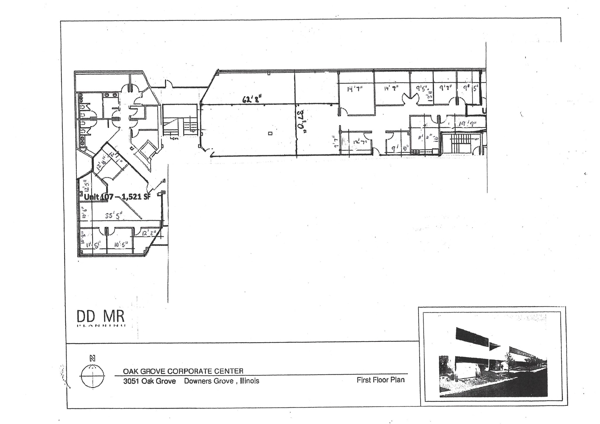 3051 Oak Grove Rd, Downers Grove, IL for lease Site Plan- Image 1 of 1