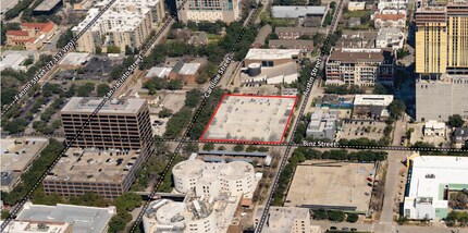 5401 Caroline St, Houston, TX - Aérien  Vue de la carte - Image1