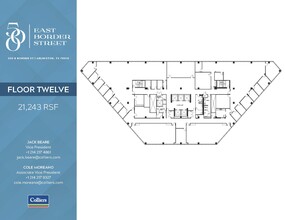 500 E Border St, Arlington, TX à louer Plan d’étage- Image 1 de 1