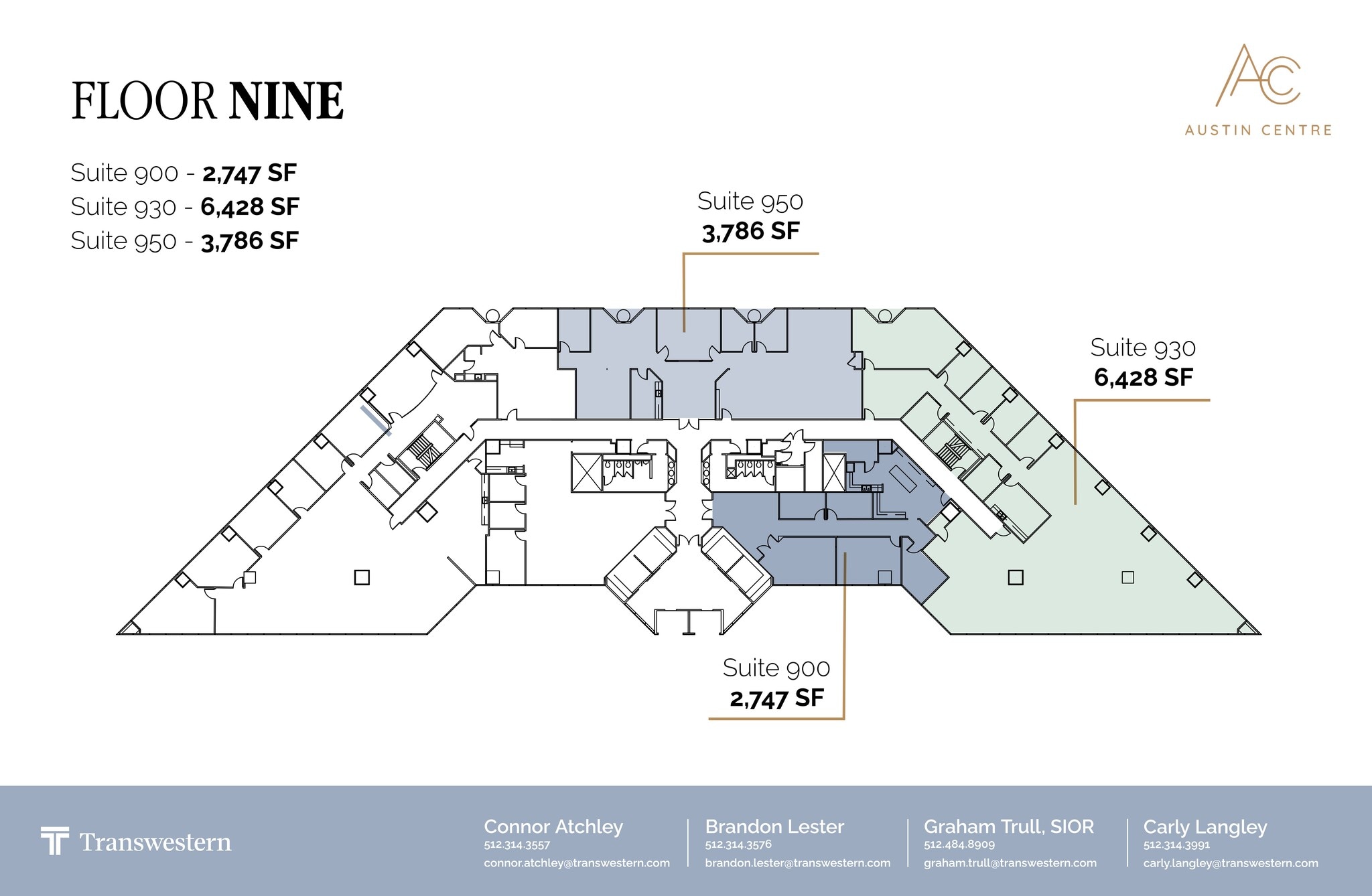 701 Brazos St, Austin, TX for lease Site Plan- Image 1 of 1