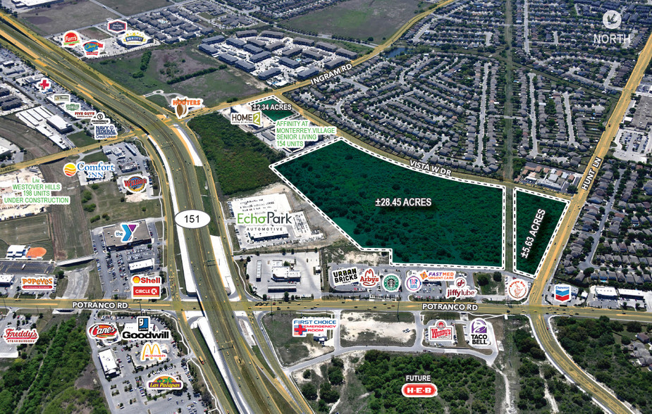 Hunt & Ingram Rd, San Antonio, TX for sale - Primary Photo - Image 1 of 1