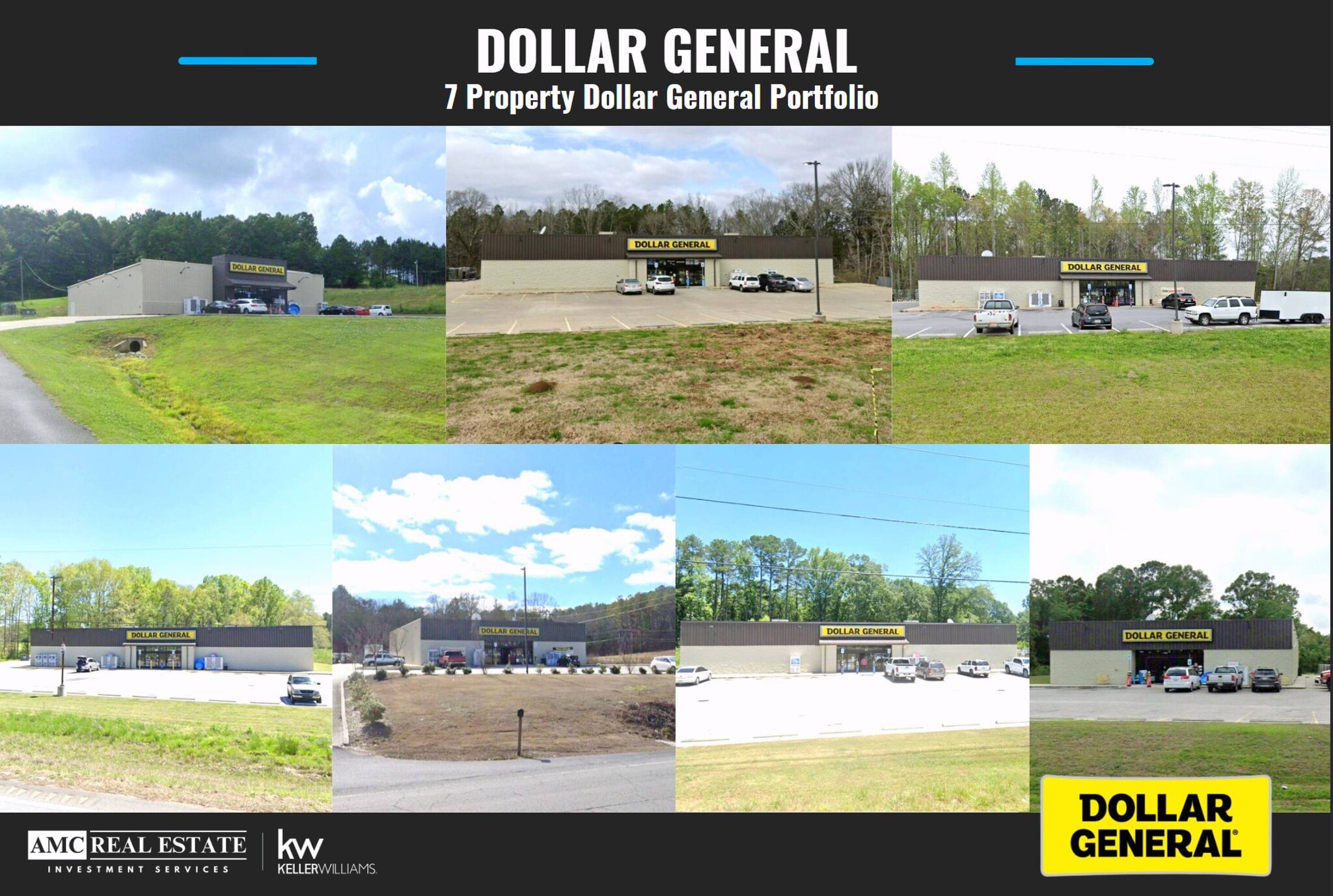 7 Dollar General Portfolio NNN Leases portefeuille de 7 propriétés à vendre sur LoopNet.ca Photo du bâtiment- Image 1 de 11