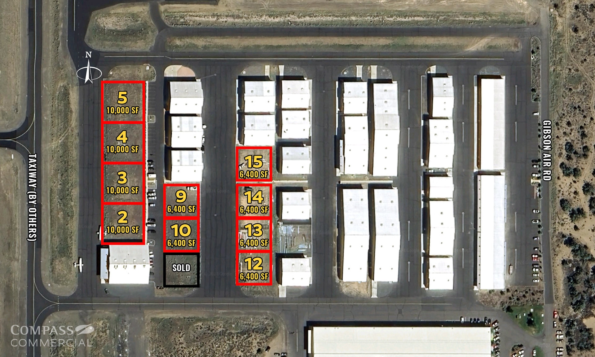 63205 Gibson Air Rd, Bend, OR for sale Aerial- Image 1 of 7