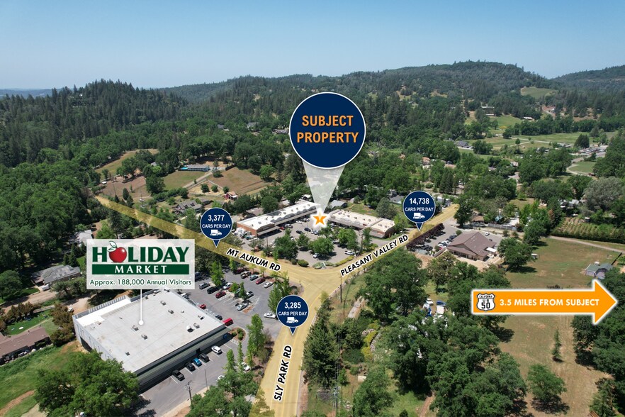 4570 Pleasant Valley Rd, Placerville, CA à louer - Photo du bâtiment - Image 3 de 10
