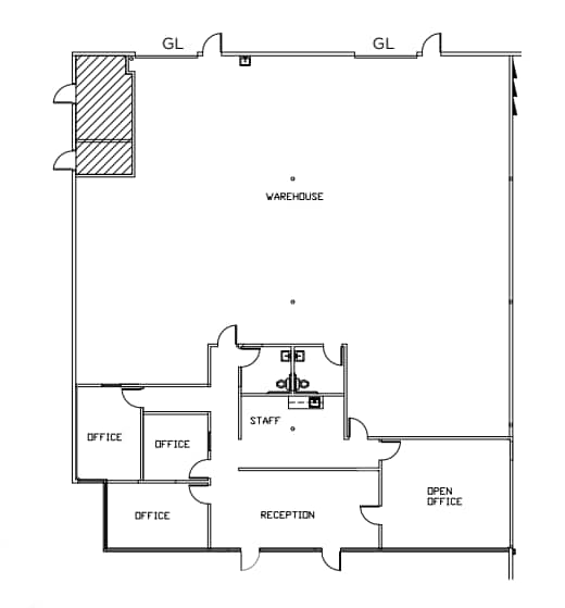 9040 Kenamar Dr, San Diego, CA à louer Plan d’étage- Image 1 de 2