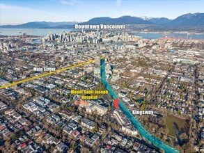 488 Kingsway, Vancouver, BC - Aérien  Vue de la carte - Image1