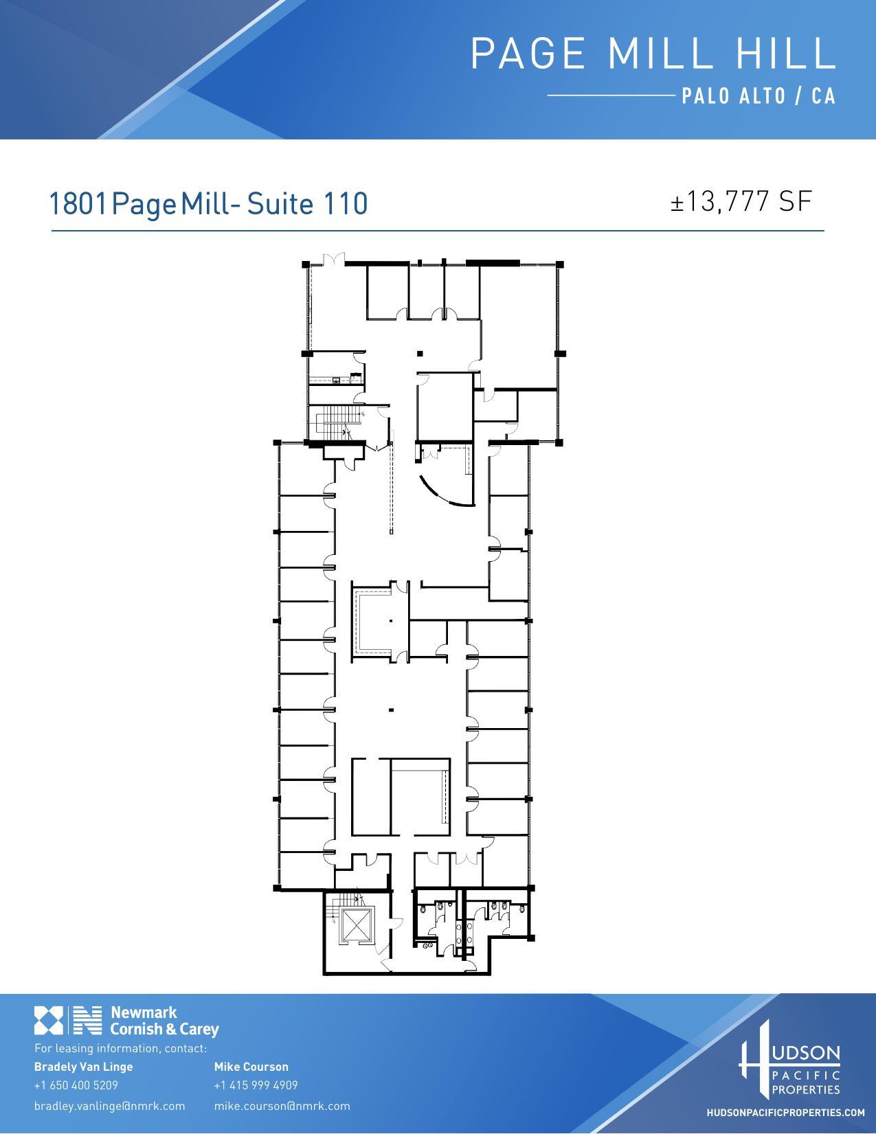 1801 Page Mill Rd, Palo Alto, CA for lease Floor Plan- Image 1 of 1