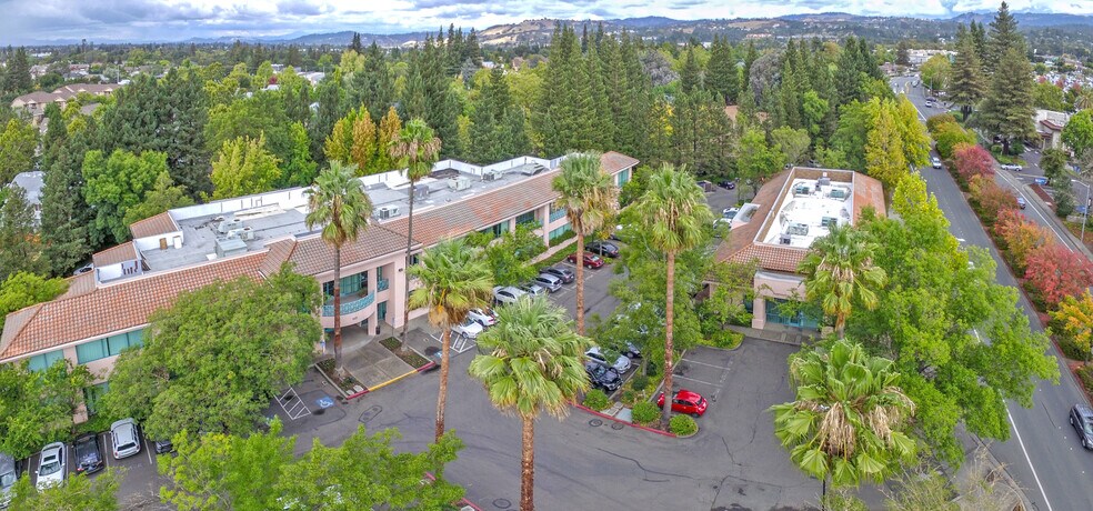 1421 Guerneville Rd, Santa Rosa, CA for lease - Aerial - Image 2 of 21