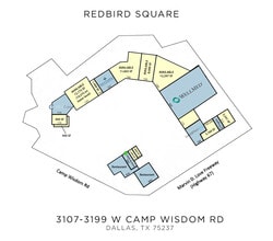 3107 W Camp Wisdom Rd, Dallas, TX for lease Site Plan- Image 1 of 1