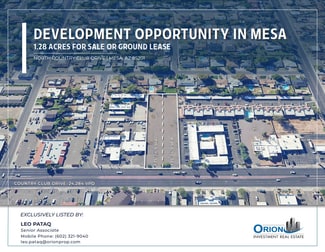 More details for 654 N Country Club Dr, Mesa, AZ - Land for Sale