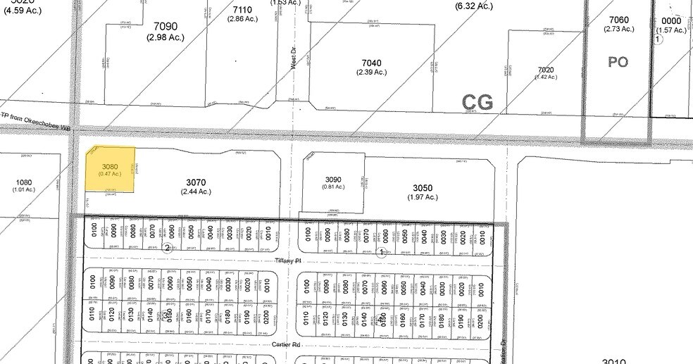 5980 Okeechobee Blvd, West Palm Beach, FL à vendre - Plan cadastral - Image 3 de 21