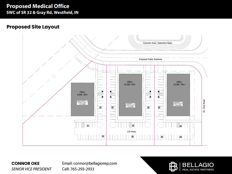 17415 N Gray Rd, Noblesville, IN for lease - Site Plan - Image 2 of 2