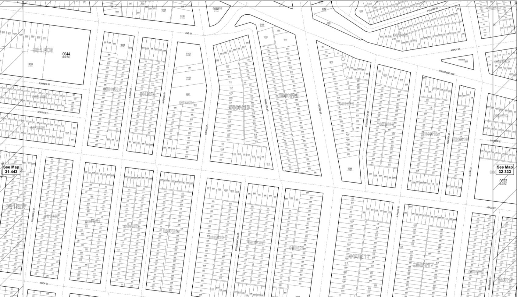 445 N 51st St, Philadelphia, PA for sale Plat Map- Image 1 of 2