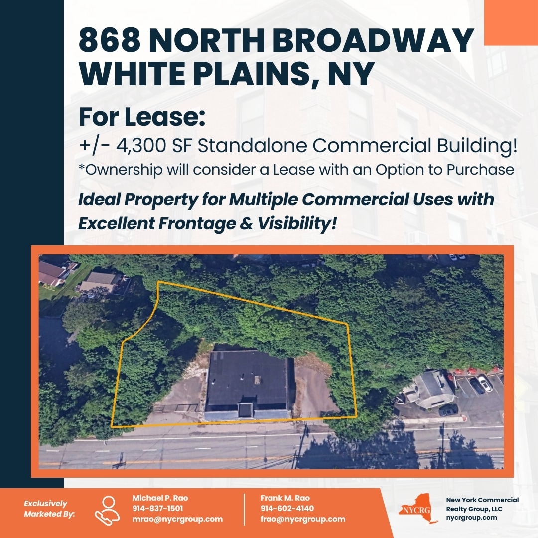 868 N Broadway, White Plains, NY for sale Primary Photo- Image 1 of 3