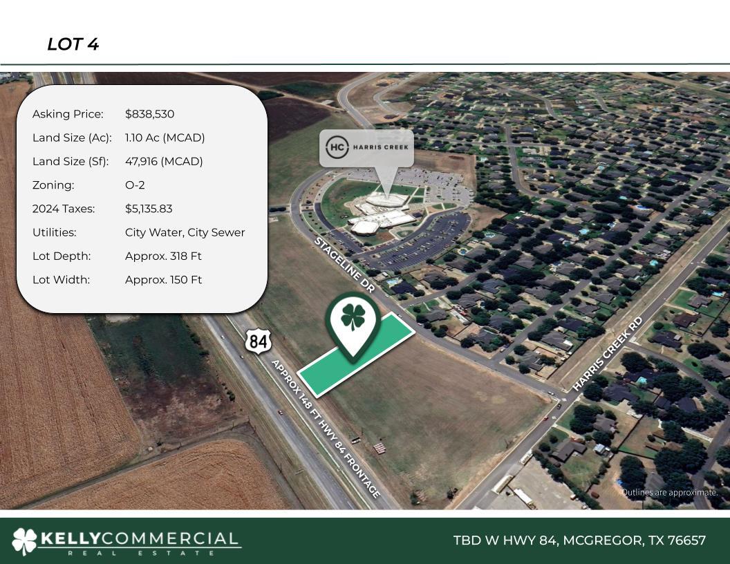 TBD W 84 Lot 4 hwy, McGregor, TX for sale Primary Photo- Image 1 of 3