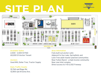 More details for S Arizona Ave, Chandler, AZ - Retail for Lease