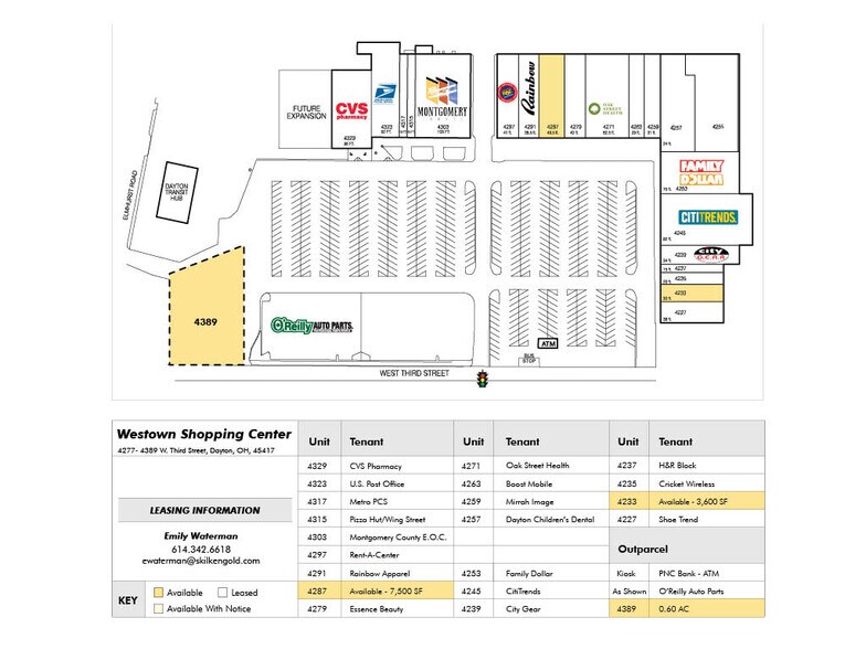 4227-4297 W 3rd St, Dayton, OH à louer - Photo du bâtiment - Image 2 de 7