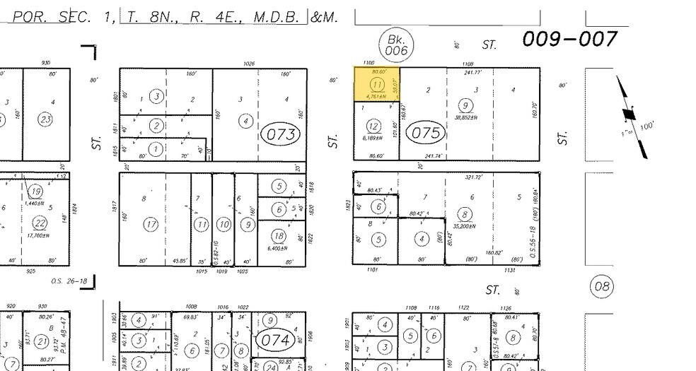 1100 R St, Sacramento, CA for lease - Plat Map - Image 2 of 21