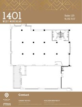 1401 W Morehead St, Charlotte, NC for lease Floor Plan- Image 1 of 1