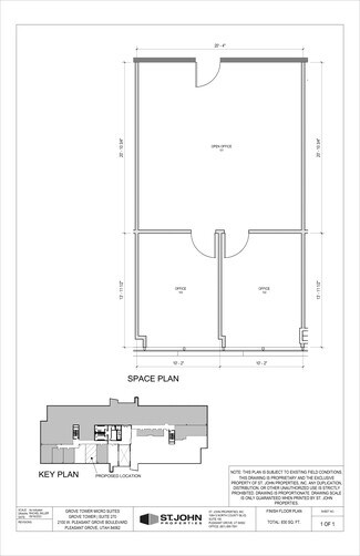 Plus de détails pour 2100 W Pleasant Grove Blvd, Pleasant Grove, UT - Bureau à louer