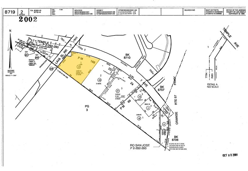 3201 Temple Ave, Pomona, CA à louer - Plan cadastral - Image 2 de 22