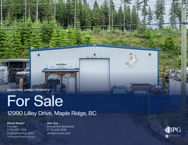 Plus de détails pour 12990 Lilley Dr, Maple Ridge, BC - Industriel à vendre