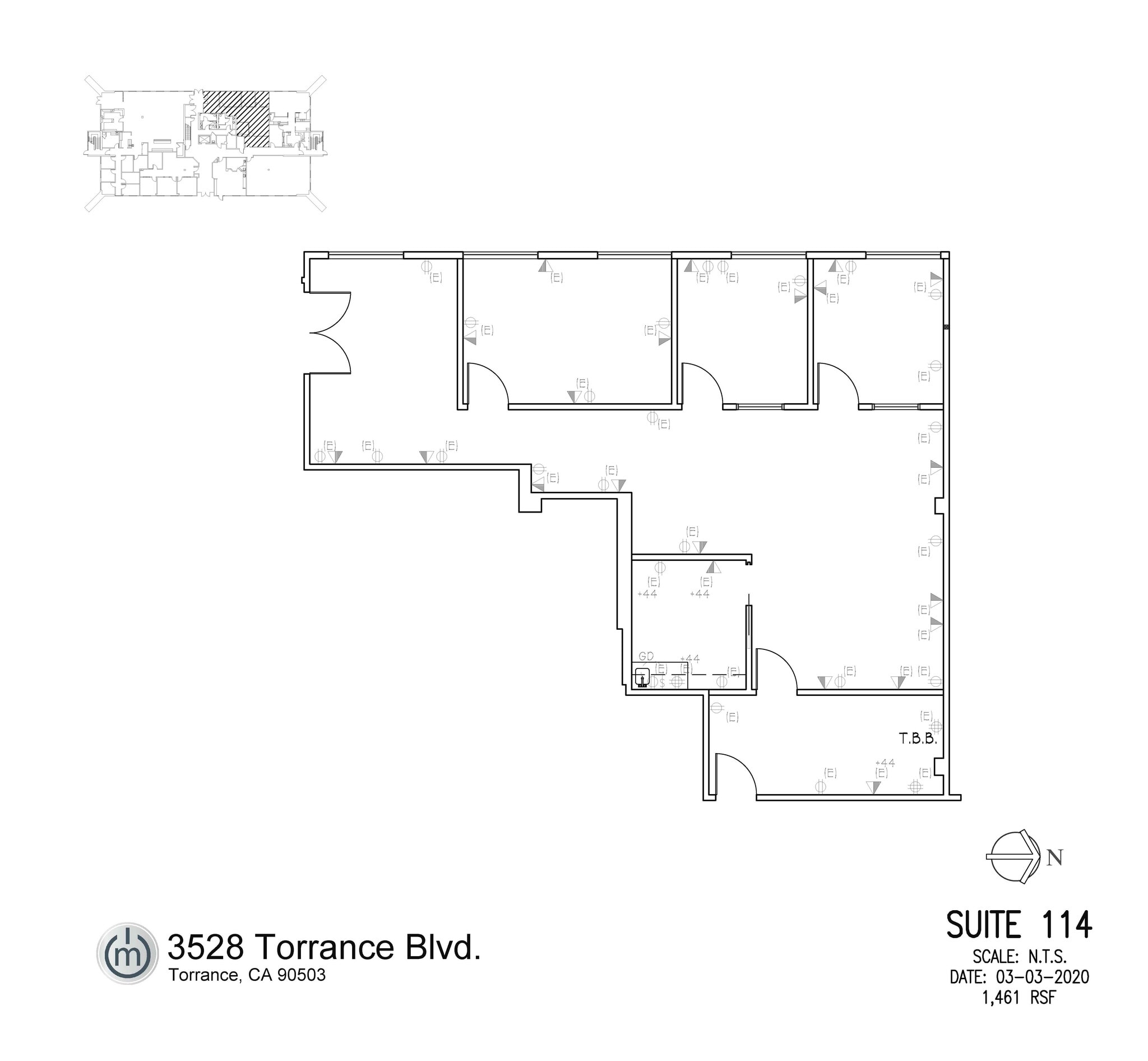 3400 Torrance Blvd, Torrance, CA à louer Photo intérieure- Image 1 de 1