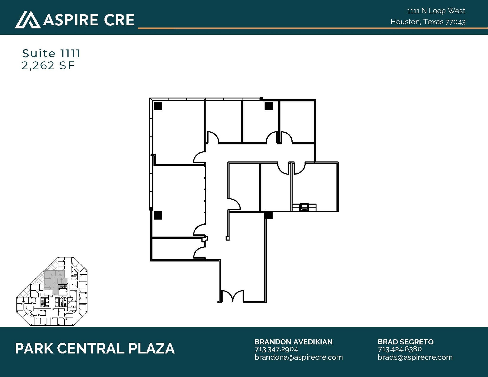 1111 N Loop W, Houston, TX for lease Floor Plan- Image 1 of 1