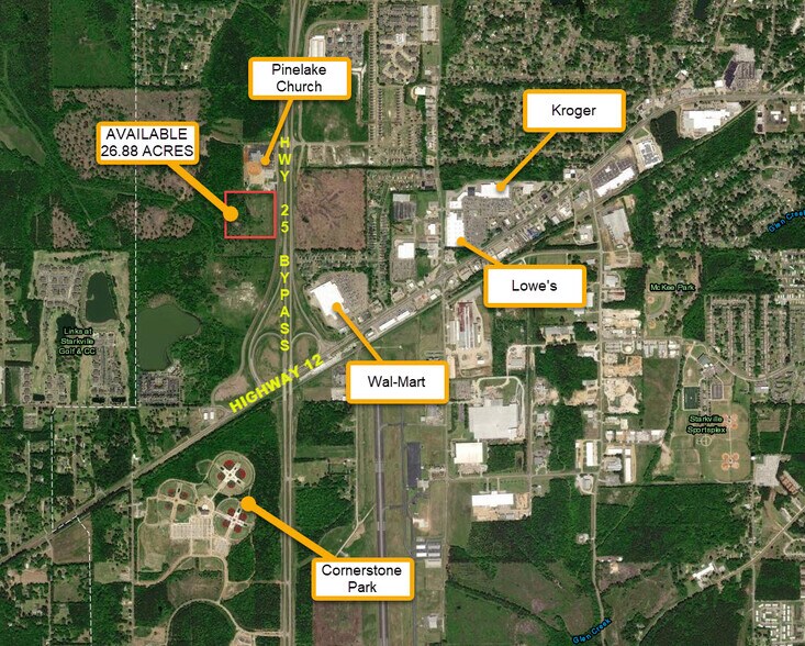 Hwy 25 Bypass, Starkville, MS à vendre - Photo du bâtiment - Image 2 de 35