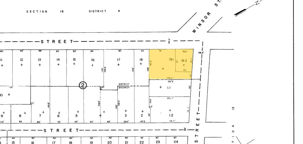 340 Allen St, Jamestown, NY for sale - Plat Map - Image 2 of 2