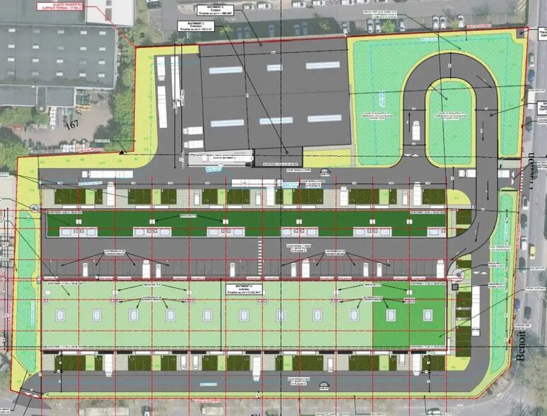Flex dans Bobigny à louer - Plan de site - Image 2 de 4