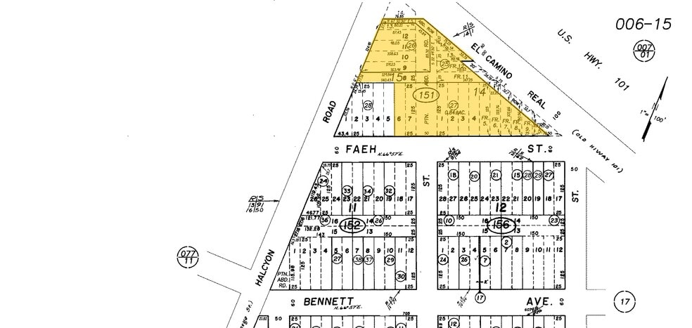 727 El Camino Real, Arroyo Grande, CA à vendre - Plan cadastral - Image 2 de 13