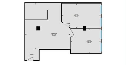 740 4 Ave S, Lethbridge, AB for lease Floor Plan- Image 2 of 2