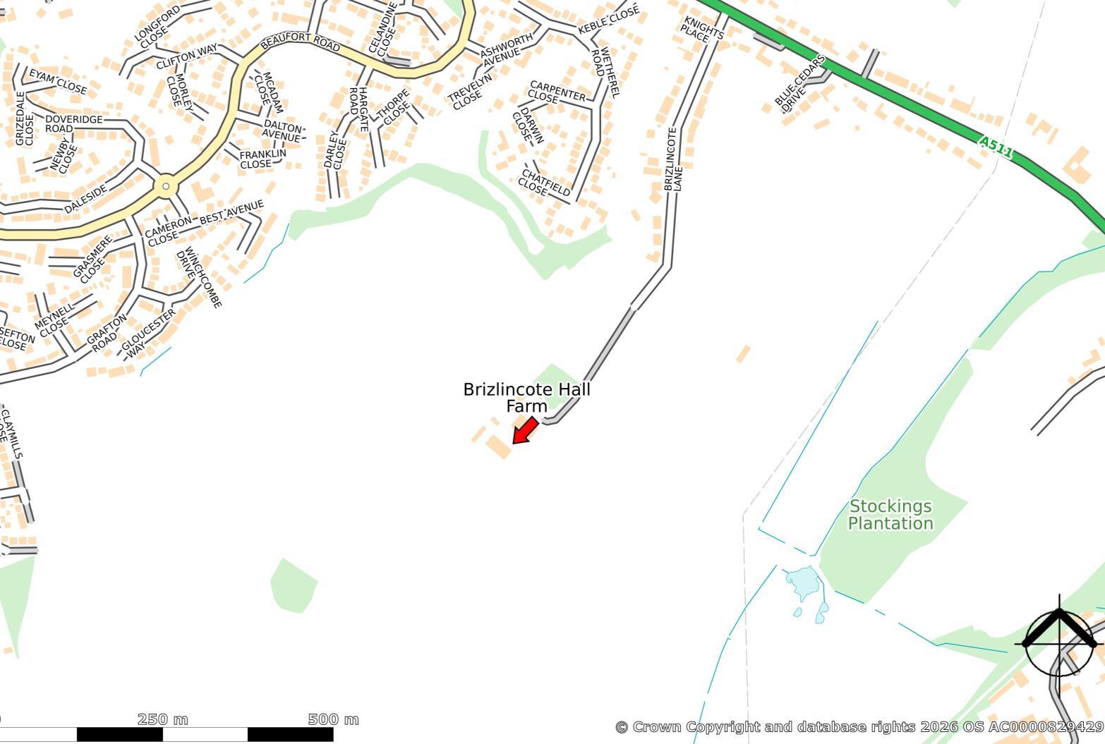 Brizlincote Ln, Burton On Trent à louer Carte- Image 1 de 5