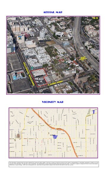 6125 Hollywood Blvd, Los Angeles, CA à louer - Plan de site - Image 3 de 3