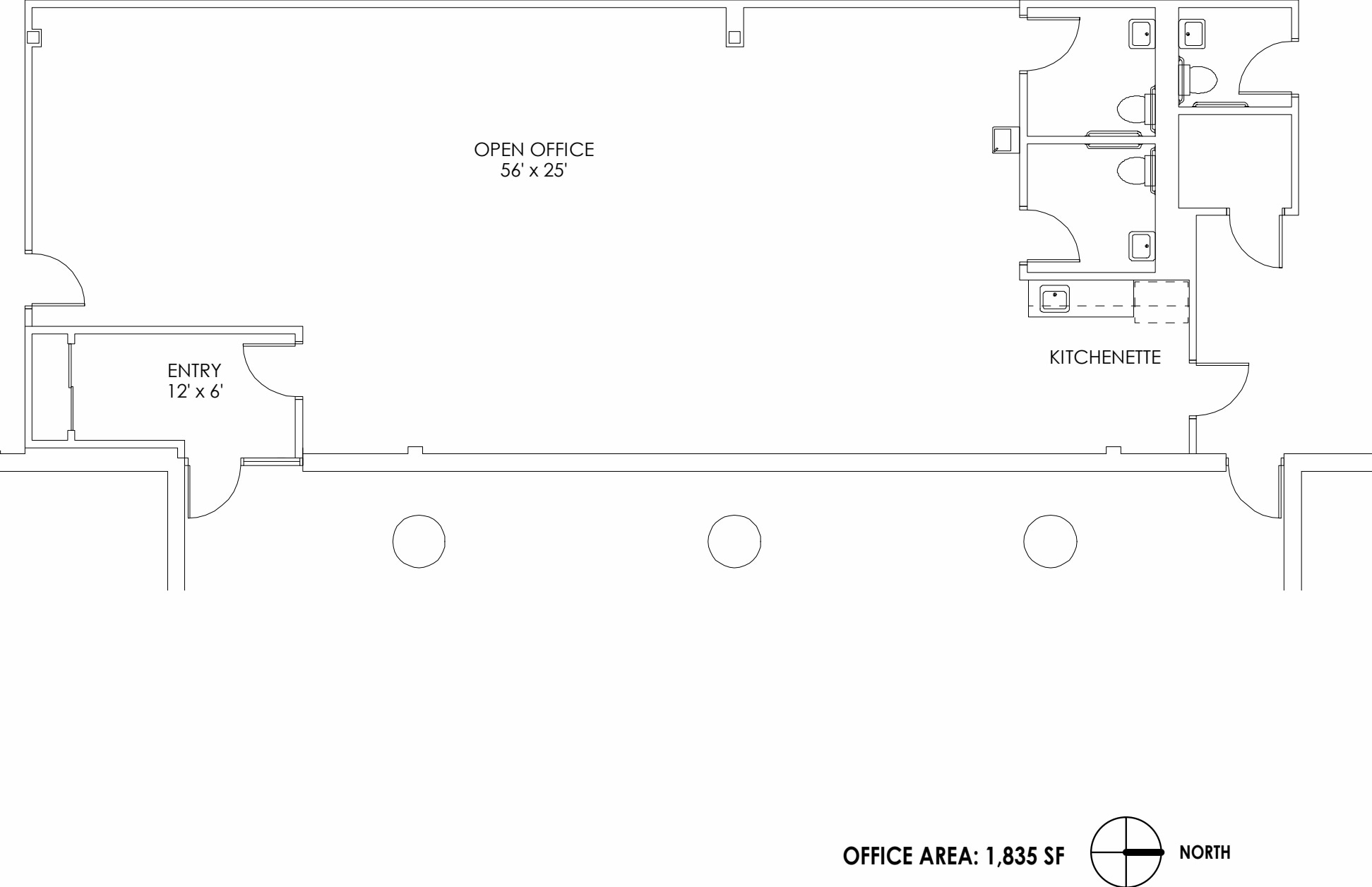1000 Stevenson Ct, Roselle, IL for lease Floor Plan- Image 1 of 1