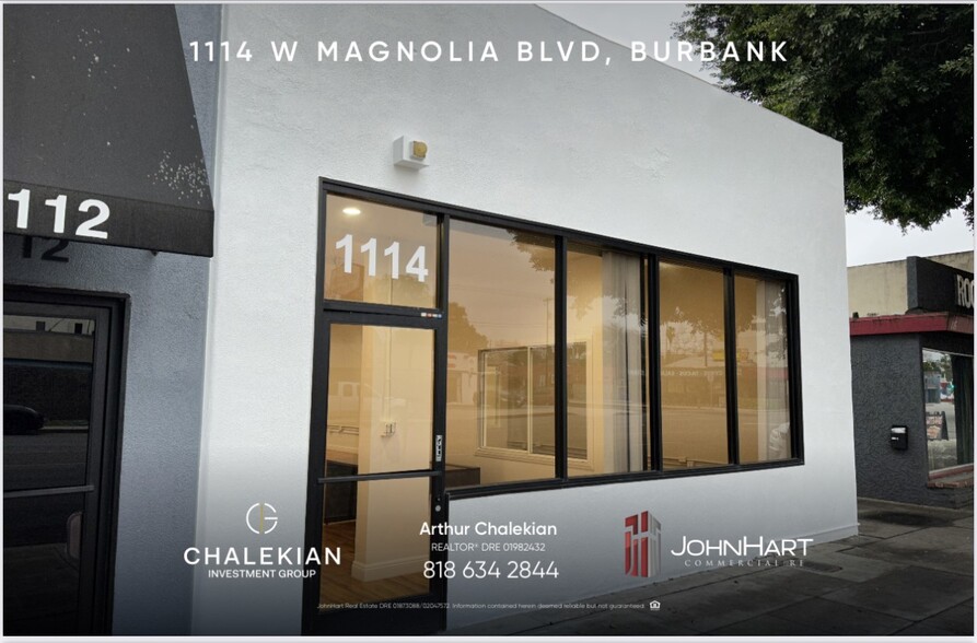 1114 W Magnolia Blvd, Burbank, CA à vendre - Photo du bâtiment - Image 1 de 1