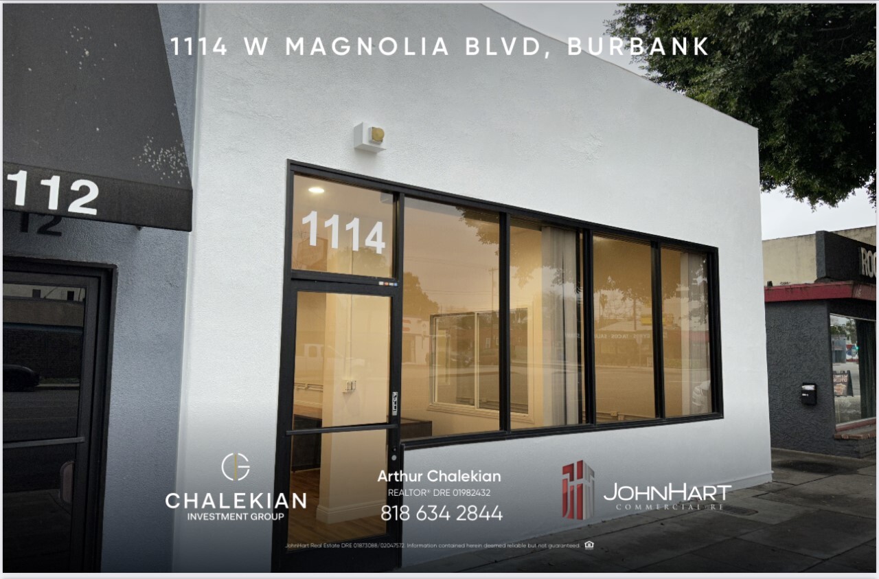 1114 W Magnolia Blvd, Burbank, CA à vendre Photo du bâtiment- Image 1 de 1