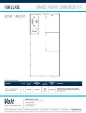 310-320 E Orangethorpe Ave, Placentia, CA à louer Plan d  tage- Image 1 de 1