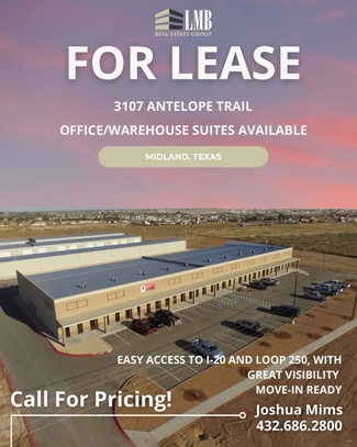 More details for 3107 Antelope Trail, Midland, TX - Flex for Lease