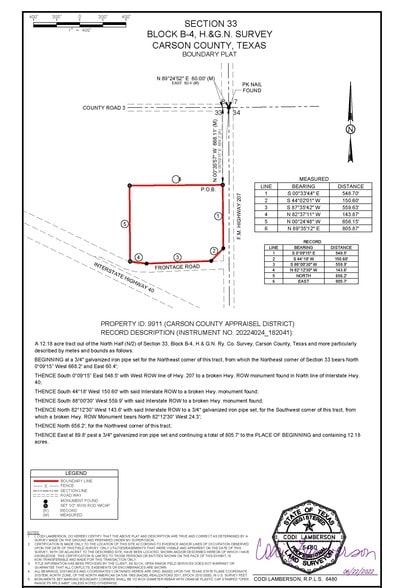 I-40 & Hwy 207, Panhandle, TX for sale - Building Photo - Image 2 of 2