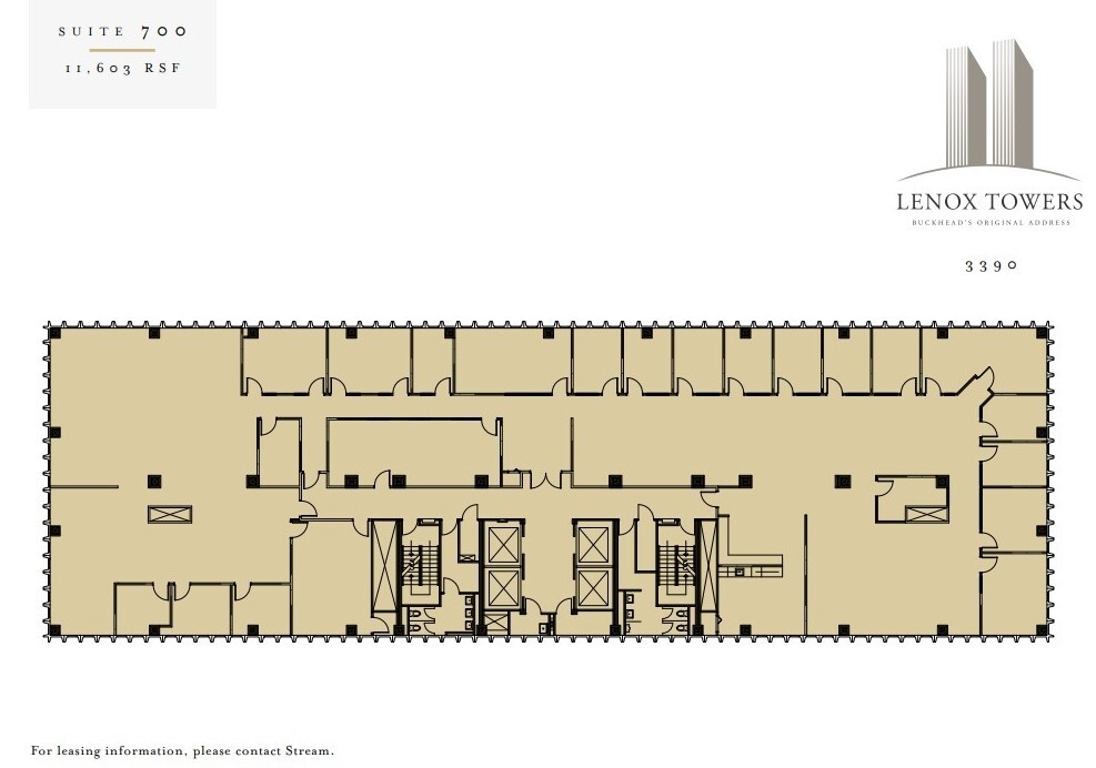 3400 Peachtree Rd NE, Atlanta, GA for lease Floor Plan- Image 1 of 1